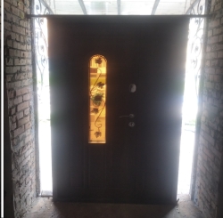 Вхідні Двері Арка 1200 з ковкою Стандарт Плюс Redfort R2.jpg