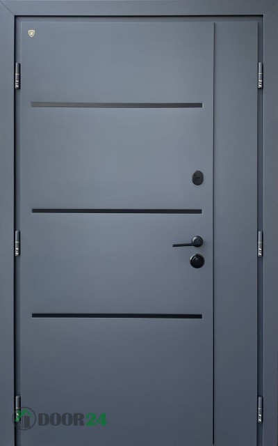 STRIMEX Thermo System Bau 1200 полуторні терморозрив антрацит // біле дерево + біла рама