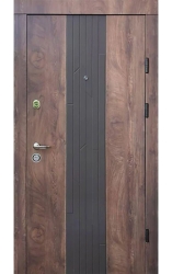 QDOORS Преміум Люксор спил дерева коньячний // спил дерева коньячний