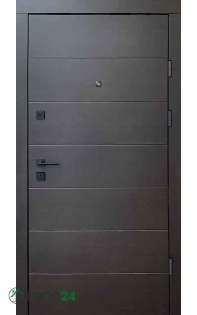 QDOORS Преміум Горизонталь венге темний горизонт // венге темний горизонт