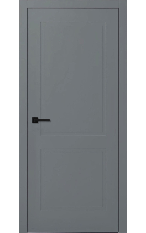 Винница RAL 7040 серый мат крашенные глухая