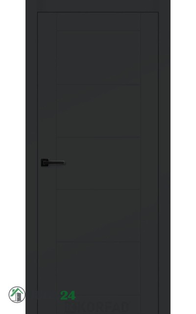 Atlant RAL 7016 антрацит фарбовані глухі