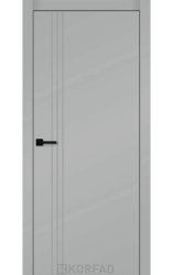 Salin RAL 7047 светло-серый крашенные глухая