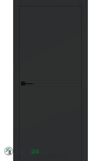 Sparta RAL 7016 антрацит крашенные глухая
