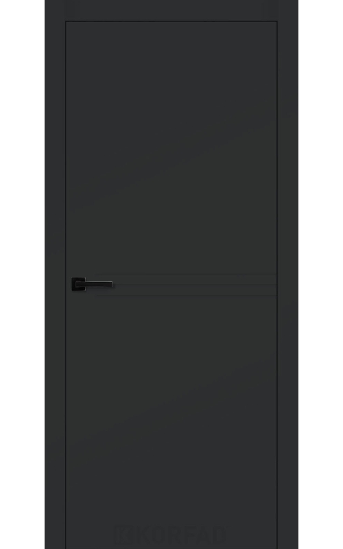 Sparta RAL 7016 антрацит крашенные глухая