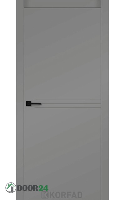 Sparta RAL 7036 серый крашенные глухая