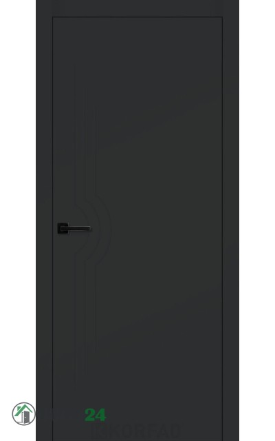 Bonetti RAL 7016 антрацит фарбовані глухі