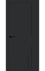 Animas RAL 7016 антрацит крашенные глухая молдинг черный