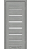 ясен сталевий скло біле
