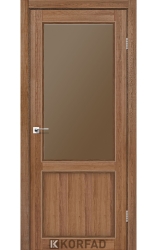 CL-02 дуб браш скло бронза