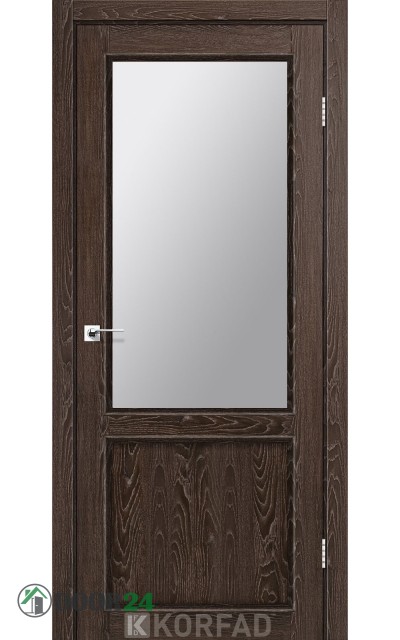 CL-02 дуб марсала скло біле