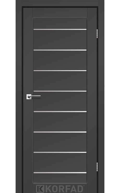 PND-01 PET антрацит стекло белое