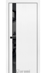 Plato Line PTL-04 белый матовый глухая стекло черное