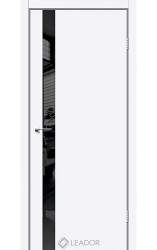 Asti Glass білий матовий глухі скло чорне