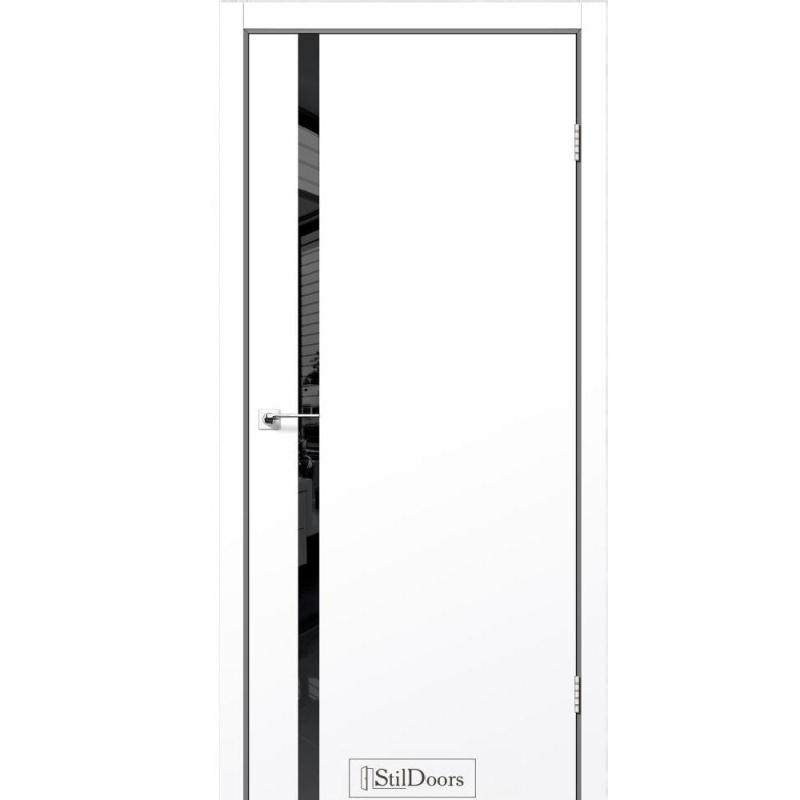 Дверь LOFT GLASS "StilDoors" Белый мат