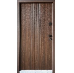 Вхідні Двері Ніка браун металМДФ Стандарт Плюс Redfort 1.jpg