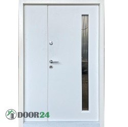 Вхідні Двері Марсель 1200 Vinorit склопакет рама 2 кольори Redfort2.jpg
