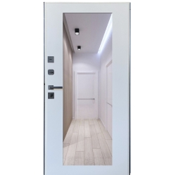 Вхідні Двері Кристал з дзеркалом 2 контури Еліт Плюс Redfort1.jpg