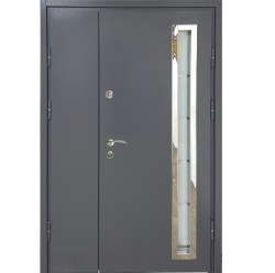 Вхідні Двері Метал-МДФ склопакет 1200  