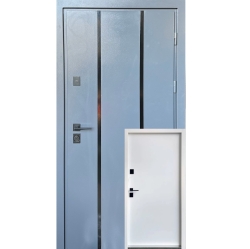 Вхідні Двері Сілует, Метал-МДФ 