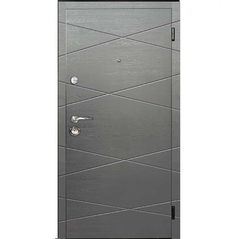 Вхідні Двері ЕКО-4 "Artiz"  Титан горизонт / Шелл горизонт			