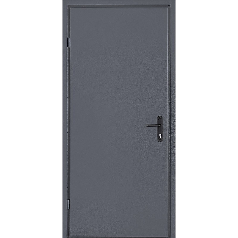 Вхідні Двері Технічні ТХ-02 "Artiz" Сірий (RAL 7024)		 				