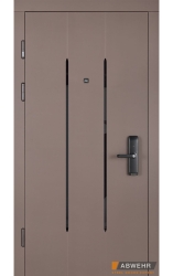 ABWEHR Megapolis 549 Mira смарт-замок smokey soft // ваниль + зеркало