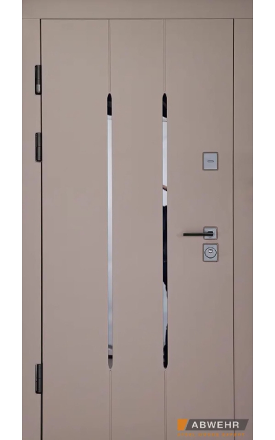 ABWEHR Megapolis Kale 549 Mira smokey soft // білий супермат + дзеркало