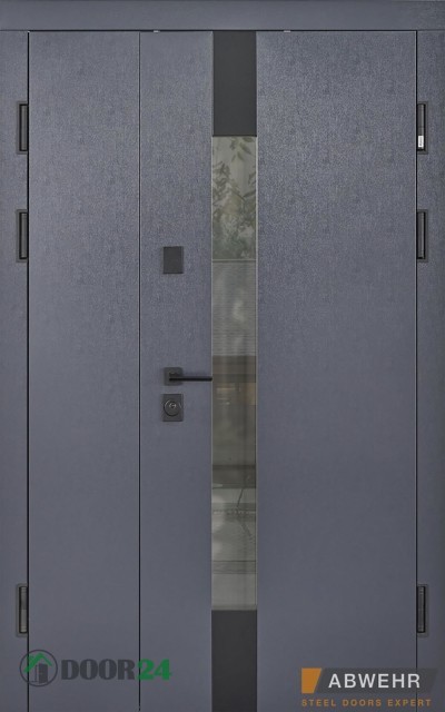 ABWEHR Termix 527 Tower 1200 полуторные стеклопакет терморазрыв Lampre антрацит // сосна прованс