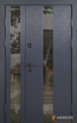 ABWEHR Bionica 2 Mottura LP5 Queen 1200 полуторные стеклопакет терморазрыв Lampre антрацит // антрацит (декор на выбор)