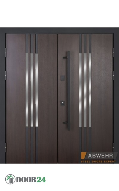 ABWEHR Bionica 2 Mottura LP6 Revolution King Size 1200+ подвійні склопакет терморозрив ручка-рейлінг Lampre венге темний // білий + біла рама (декор на вибір)