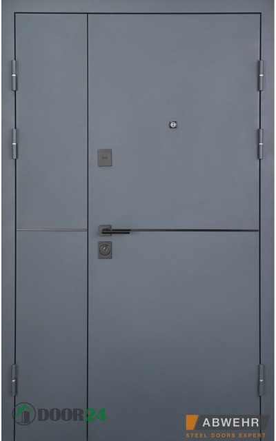 ABWEHR Defender Solid 1200 полуторні терморозрив RAL 7021T // антрацит