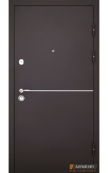 ABWEHR Defender Solid терморазрыв RAL 8019T // венге