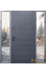 ABWEHR Frame 462 Palermo нестандартні фрамуга склопакет терморозрив RAL 7016 // білий супермат + біла рама (декор на вибір)