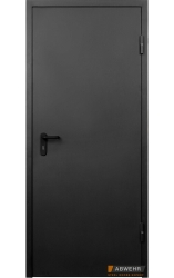 ABWEHR Технические противопожарные IE30 TD петли-доводчики RAL 9005 (декор на выбор)