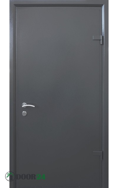 STRAJ Techno-door технические RAL 9975 графит // RAL 9975 графит